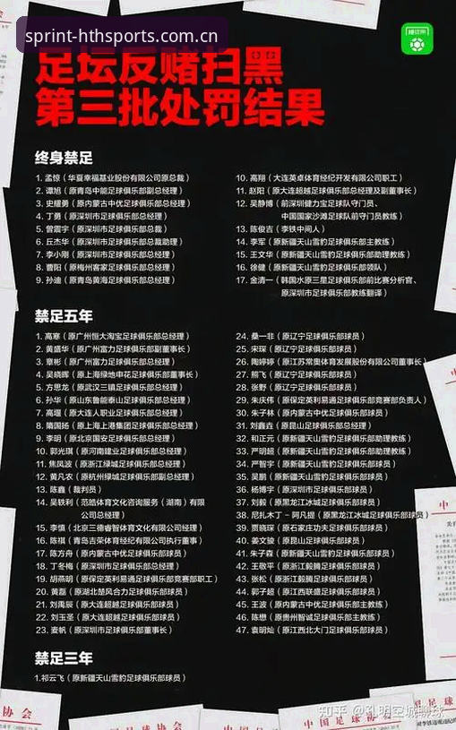 华体汇怎么样 中国足协第三批禁足名单最新动态:17人终身禁足,华体汇体育平台用户热议行业整顿